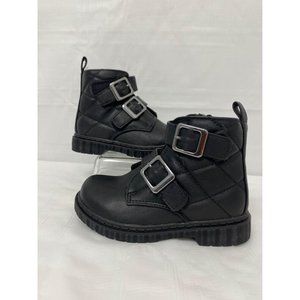 baby black boots fashion size 7m